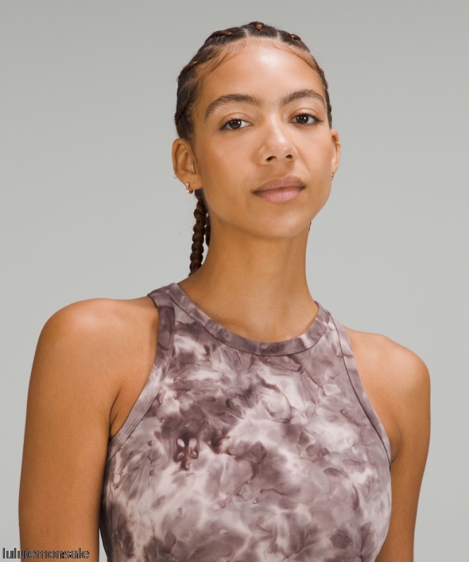 Lululemon Damen DELULU556 | Lululemon Deutschland Graues Align Hüftlanges Tanktop Mit Racerback Nur Online